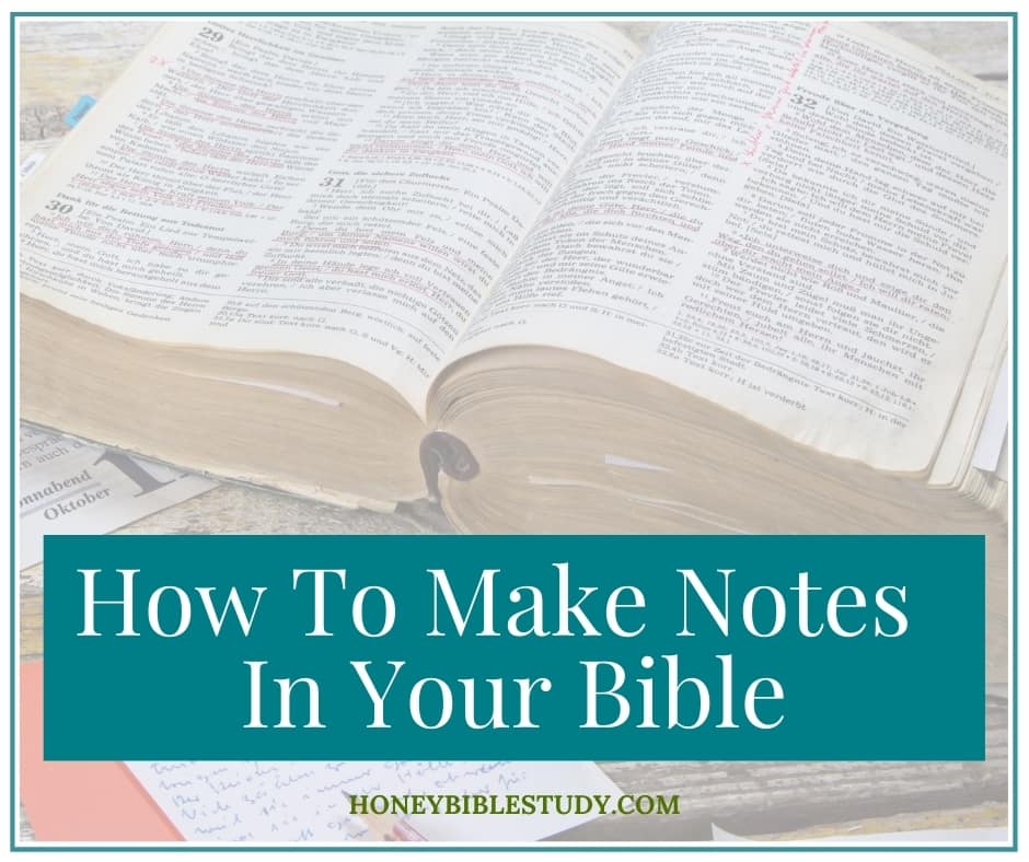 Take Note: Creative Ideas For Note-Taking In And Out Of Your Bible